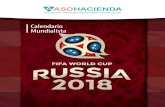 calendario mundialista Asohacienda · 2019-11-17 · Costa Rica Domingo 17 de junio 06:00 a.m. vrs Serbia Brasil Domingo 17 de junio 12:00 p.m. vrs Suiza Suiza Serbia Brasil Viernes