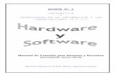 Apunte Hardware y Softwares9a74657f346c2511.jimcontent.com/download/version/1446778155/m… · La PC forma parte del Sistema Informático y está integrada por dos grandes componentes: