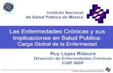 Las Enfermedades Crónicas y sus Implicaciones en Salud ...€¦ · Ruy López Ridaura Dirección de Enfermedades Crónicas CISP INSP Las Enfermedades Crónicas y sus Implicaciones