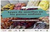 Curso virtual: Leyes de semillas en los países andinos ... · Curso virtual: Leyes de semillas en los países andinos, enfoque de los bienes comunes 1. Justificación1 Las semillas