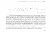 La Fisiocracia en España: los Principes de la législation … · 2013-06-20 · La Fisiocracia en España: los Principes de la législation universelle (1776) Hist. Agrar. 37 ·