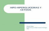 HIPO-HIPERGLUCEMIAS Y CETOSIS · HIPOGLUCEMIAS Y CETOACIDOSIS Author: endocrino Created Date: 5/24/2016 8:25:38 PM ...