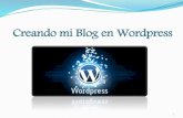 Creando mi Blog en Wordpress · Para poder acceder nuevamente a tu cuenta de Wordpress, deberás ingresar tu correo electrónico y contraseña. 15. Gracias por tu atención 16. Title: