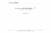 INAC - Pagina principal - Manual de Uso de InnovaPortal 4G · hacer el producto” sino en “qué puede hacer el usuario con el producto”, factor determinante para el éxito de