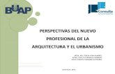 PERSPECTIVAS DEL NUEVO PROFESIONAL DE LA …cmas.siu.buap.mx/portal_pprd/work/sites/pdi/... · perspectivas del nuevo profesional de la arquitectura y el urbanismo diciembre, 2013