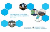 Perspectivas climáticas para el Noreste Argentino Año 2017 · 2017-06-12 · Perspectivas climáticas NOAA: Sistema Nacional de Radares Meteorológicos Subsecretaría de Recursos