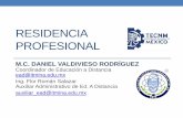 RESIDENCIA PROFESIONALead.itmina.edu.mx/images/Residencia/AD2018/... · o virtual, con el asesor externo. El asesor interno y externo asentaran la calificación en los formatos de
