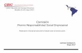 Comisión Premio RSE³n Premio RSE.pdf · Pendiente pantallazo carta. LXXVI Reunión de Consejo Directivo. Brasilia 21-23 mayo 2017. 1.2.-Composición Comisión Calificadora . LXXVI