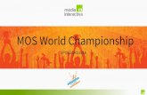 MOS World Championship · MOS World Championship es el campeonato Mundial de Microsoft Office Specialist, organizado por Certiport, en el que se evalúan las habilidades digitales