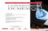 Revista La Homeopatía de México - Fundada en 1933 LHM... · 2019-03-05 · La Homeopatía de México es una revista bimestral, fundada en 1933 y editada desde 1941 por Propulsora