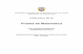 Prueba de Matemática · Fundamentos de Matemática para Bachillerato, editado por el Instituto de Ciencias Matemáticas de la Escuela Superior Politécnica del Litoral, el cual usted
