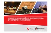PROYECTOS DE INVERSIÓN EN INFRAESTRUCTURA EN CARTERA DE …iirsa.org/.../oe_roadshow_proy_inv_en_infraest.pdf · Proyecto Especial Sistema Eléctrico de Transporte Masivo de Lima