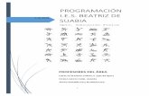 PROGRAMACIÓN I.E.S. BEATRIZ DE SUABIAbeatrizdesuabia.es/Programaciones/2019-20/Educacion Física 19-20.… · 0 1-10-2019 PROGRAMACIÓN I.E.S. BEATRIZ DE SUABIA Dpto. Educación