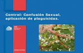 Control: Confusión Sexual, aplicación de plaguicidas. · 2015-11-30 · la tarea de instalación. INSTALACIÓN EN LOS PREDIOS En una jornada de trabajo de 8 horas, 1 persona instala