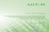 Parámetros técnicos y de funcionamiento de los ... · Informe UIT-R SM.2152-4 (07/2013) Parámetros técnicos y de funcionamiento de los dispositivos de radiocomunicaciones de corto