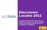Elecciones Locales 2011elecciones.mir.es/locales2015/documents/10729/18185/2-1...Para ello, exige la composición equilibrada de las listas electorales que se presenten en las elecciones