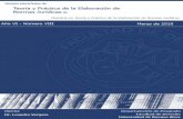 Revista electrónica de Teoría y Práctica de la Elaboración de Normas … · 2011-02-19 · Elaboración de Normas Jurídicas y el Centro de Estudios sobre la Elaboración de Normas