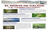 Del 22 al 29 de Agosto Cód.262 EL NORTE DE GALICIA El Norte... · 2020-05-22 · Fervenza de Belelle, uno de los saltos de agua más bonitos de Galicia situado en un entorno boscoso.