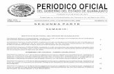 PERIODICO OFICIAL 10 DE MAYO - 2005 PAGINA 1 TOMO CXLIII S ...ordenjuridico.gob.mx/Estatal/GUANAJUATO/Municipios... · X.- Entregar un reporte mensual de actividades, que contenga