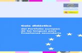 Guía didáctica - Berrigasteiz · utilizar en su clase el Portfolio europeo de las lenguas(PEL a partir de ahora), un proyecto diseñado y promovido por el Consejo de Europa, que