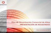 Presentación de PowerPoint · 2018-09-07 · OBJETIVO GLOBAL El objetivo global del proyecto es definir un Plan de Dinamización Comercial para el municipio de Altea, que permita