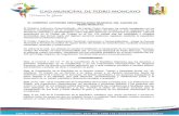 GAD MUNICIPAL DEL CANTÓN PEDRO MONCAYO · 2019-08-24 · presentación de la renuncia por parte del Empleador. Clue, el Tribunal Superior de Conciliación y Arbitraje en Fallo dictado