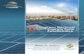 Mayo 31, Junio 1 · (eléctrico, térmico y lumínico) de la energía solar en Colombia. Desarrollo de proyectos con FNCER: más allá de la regulación Expositor: Jorge Alberto Valencia