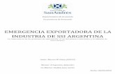 Emergencia Exportadora de la Industria de SSI Argentinarepositorio.udesa.edu.ar/jspui/bitstream/10908/2530/1/[P][W]Orteu... · el marco teórico y el análisis en base a múltiples