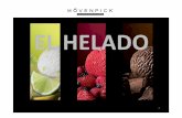HISTORIA DEL HELADO · de caramelo hechas a mano en Suiza, mangos de Ecuador, nueces y sirope de Arce Canadiense, pistachos de Irán, cacao criollo de Venezuela, y muchos más. El