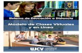 Universidad José Cecilio del Valle Modelo de Clases Virtuales y en …€¦ · Figura 2: Aprendizaje Invertido. Adaptado de UT Austin CTL (s.f.). Sincrónico Campus Virtual Asincrónico