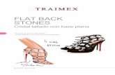 FLAT BACK STONES - TRAIMEX · Cristal tallado con base plana para zapatos Christian Louboutin ... coral / Deep Tanzanite 20480 Emerald 50720 Fuchsia Garnet 90120 10430 Goldauart 00520