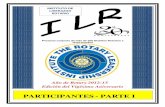 PARTICIPANTES - PARTE Irlifiles.com/files/sp/2012-PI-Participantes-ES.pdfInstituto de Liderazgo Rotario Sobre tu Programa del ILR. El ILR es un programa fundamental de desarrollo del