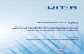 Recomendación UIT-R P.681-9 (09/2016) – Datos de ...!P… · (09/2016) Datos de propagación necesarios para el diseño de sistemas de telecomunicaciones móviles terrestres Tierra-espacio