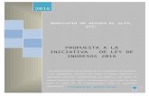 LEY DE INGRESOS PARA EL MUNICIPIO DE APASEO …€¦ · Web viewIniciativa de Ley de Ingresos para el municipio de Apaseo el Alto, del Estado de Guanajuato para el Ejercicio Fiscal