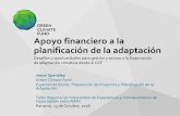 Apoyo financiero a la planificación de la adaptación...Status: Opciones para el apoyo del GCF en NAPs ¡GCF puede proveer asistencia técnica a las NDAs para apoyar la planificacion