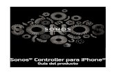 Sonos® Controller para iPhone®Si tiene un producto Sonos conectado con cable al router y desea cambiar a la co nfiguración inalámbrica siga los pasos a continuación. Quizá de
