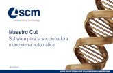 Maestro Cut - SCM Group cut 3d/pres… · Maestro Cut 3D Editor 1 – Guarda etiqueta con otro nombre 2 – Debe ser siempre establecida la impresora predeterminada de Windows 3 –