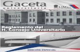 REGLAMENTO DEL - Universidad Autónoma de Guerrero · Los órganos de gobierno y autoridades, los cuales son: Consejo Universitario; Consejo Académico ... La calificación de las