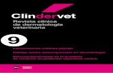 Clindervet - Immunestem€¦ · de dermatología veterinaria Leishmaniosis cutánea papular Células madre mesenquimales en dermatología Vacunas bacterianas en la proﬁlaxis de