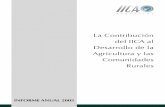 La Contribución del IICA al Desarrollo de la Agricultura y las …webiica.iica.ac.cr/argentina/documentos/cdd-Informe... · 2008-06-19 · y preparación de proyectos para el desarrollo