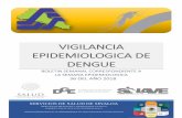 VIGILANCIA EPIDEMIOLOGICA DE DENGUEsaludsinaloa.gob.mx/wp-content/uploads/2017/boletines/boletines-d… · laboratorio reconocidas por el InDRE. Caso Probable de Dengue con Signos