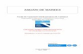 ANUARI DE MAREES - AULANAUTICA.ORGaulanautica.org/wp-content/uploads/2017/06/anuari-de-marees.pdf · Anuari de marees no vàlid per a la navegació - Prohibida la seva comercialització