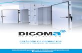 Baja-Catalogo de productos - Dicoma Corporacióndicoma.com/catalogo/DIcomaR_Puertas2.pdf · Puerta corredera aislada con un funcionamiento ligero pero consistente. Sistema de guiado