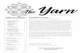 Table of Contents President's Letterweaversguildofrochester.org/uploads/documents/YARN_Nov_Jan_20… · The Yarn, FCgVASVc' VTVASVc'BR_fRcj, +0)+1 Committee Updates Membership Notes