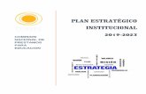 Plan Estratégico Institucional - CONAPEcomision nacional de prestamos para educacion plan estratÉgico institucional 2019-2023