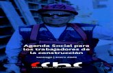 Agenda Social para los trabajadores de la construcción · INICIO: ENERO 2020 AGENDA SOCIAL. formación: reconocer competencias para el crecimiento laboral y empleabilidad futura