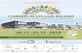 I CONGRESO DE LAS ILLES BALEARS DE PACIENTES CON …congresocontraelcancer.es/baleares/wp-content/uploads/... · 2018-11-07 · Concert ofert per la Jove Orquestra Illes Balears.