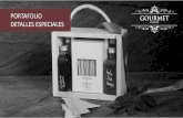 PORTAFOLIO DETALLES ESPECIALES - Gourmet Family · con café (30 ml) y dulce de arequipe con café (30 ml) en caja de madera $30.000 + IVA DULCES CAMPESTRES Deléitate con 2 confituras