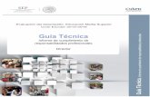 Guía Técnica · responsabilidades profesionales de los docentes que participan en la Evaluación del desempeño, Ciclo Escolar 2015-2016, y que laboran en las escuelas a su cargo.
