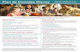 Plan de Comidas Disney - aeroreservaciones.com · Los restaurantes con Servicio de Mesa, los de Cena con Personajes y los ... Los establecimientos designados para los Planes de Comidas